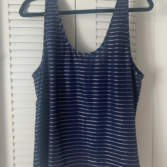 Joie Zanella Striped Silk Tank - Picture 5 of 5